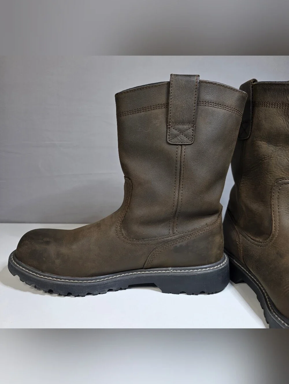 Wolverine Men's Floorhand 10-Inch Waterproof Steel-Toe Wellington Work Boot Sz11